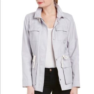 Brand new. Never worn. Cole Haan jacket rope detail. XS petite. Outdoor feel.